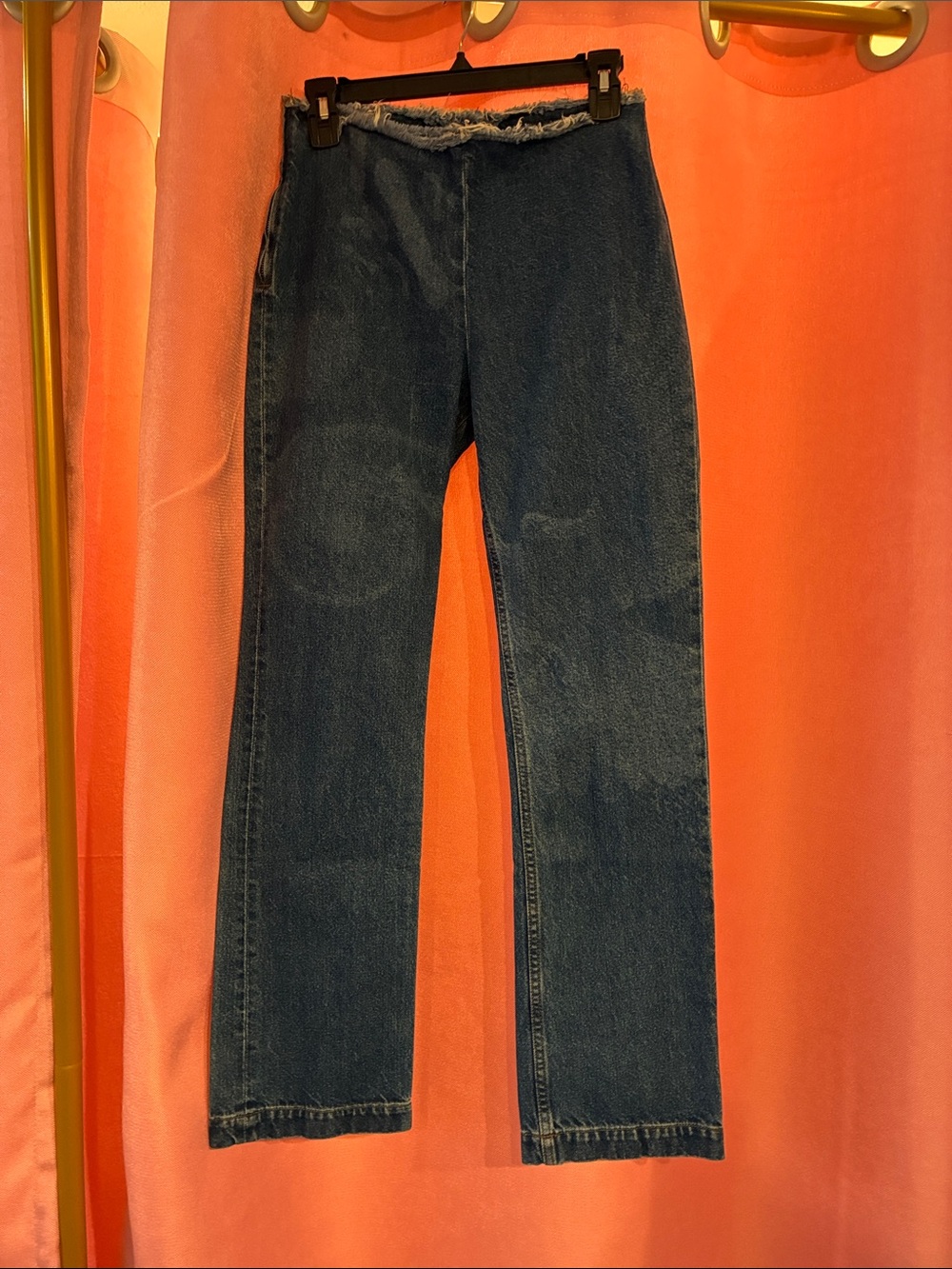 Paloma Wool Classic Dark Blue Women's Bell Bottom Jeans